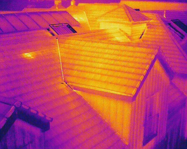 Thermal Imaging Roof Survey Image Bridgwater